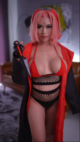 Sakura is ready for her mission by Linny_Hill
